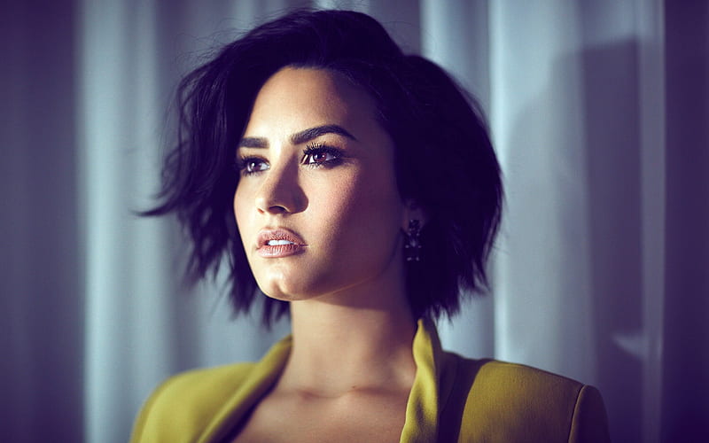 Demi Lovato American Singer Portrait Brunette Demetria Devonne Lovato Hd Wallpaper Peakpx