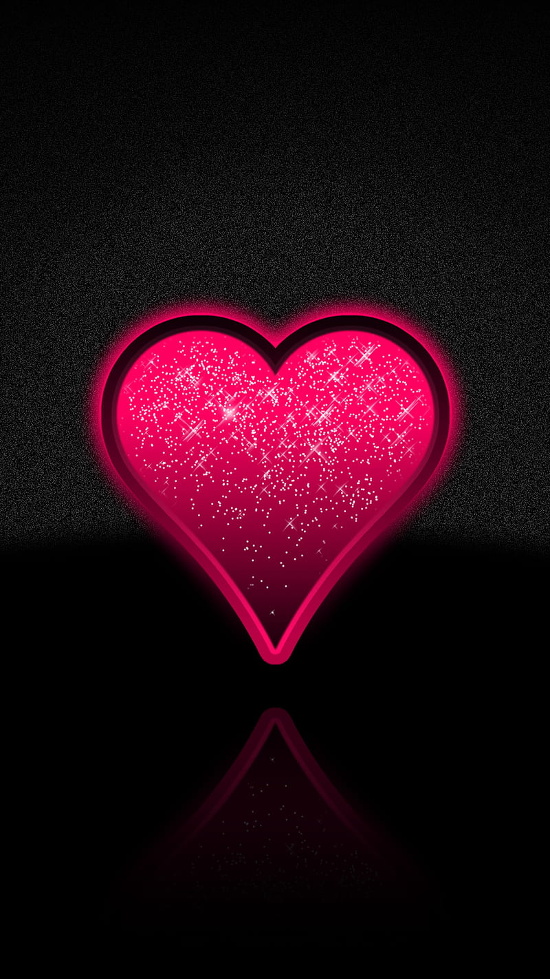 HD red and black heart wallpapers | Peakpx