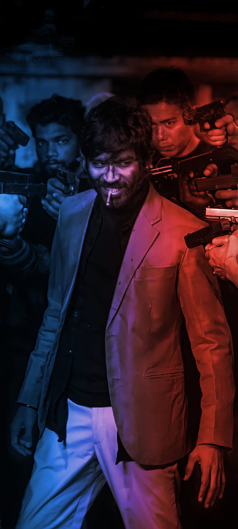 Dhanush, tie, coat, HD phone wallpaper