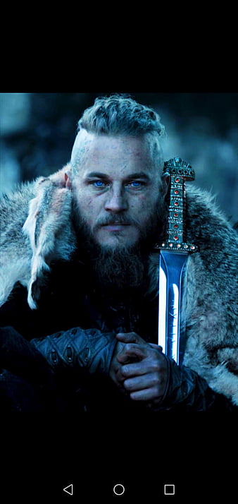 Ragnar Lothbrok -, awesome, cool, view, vikings black, sea, HD phone ...