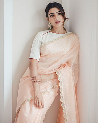 Samantha Ruth Prabhu Saree Fashion| Indian Saree design - YouTube