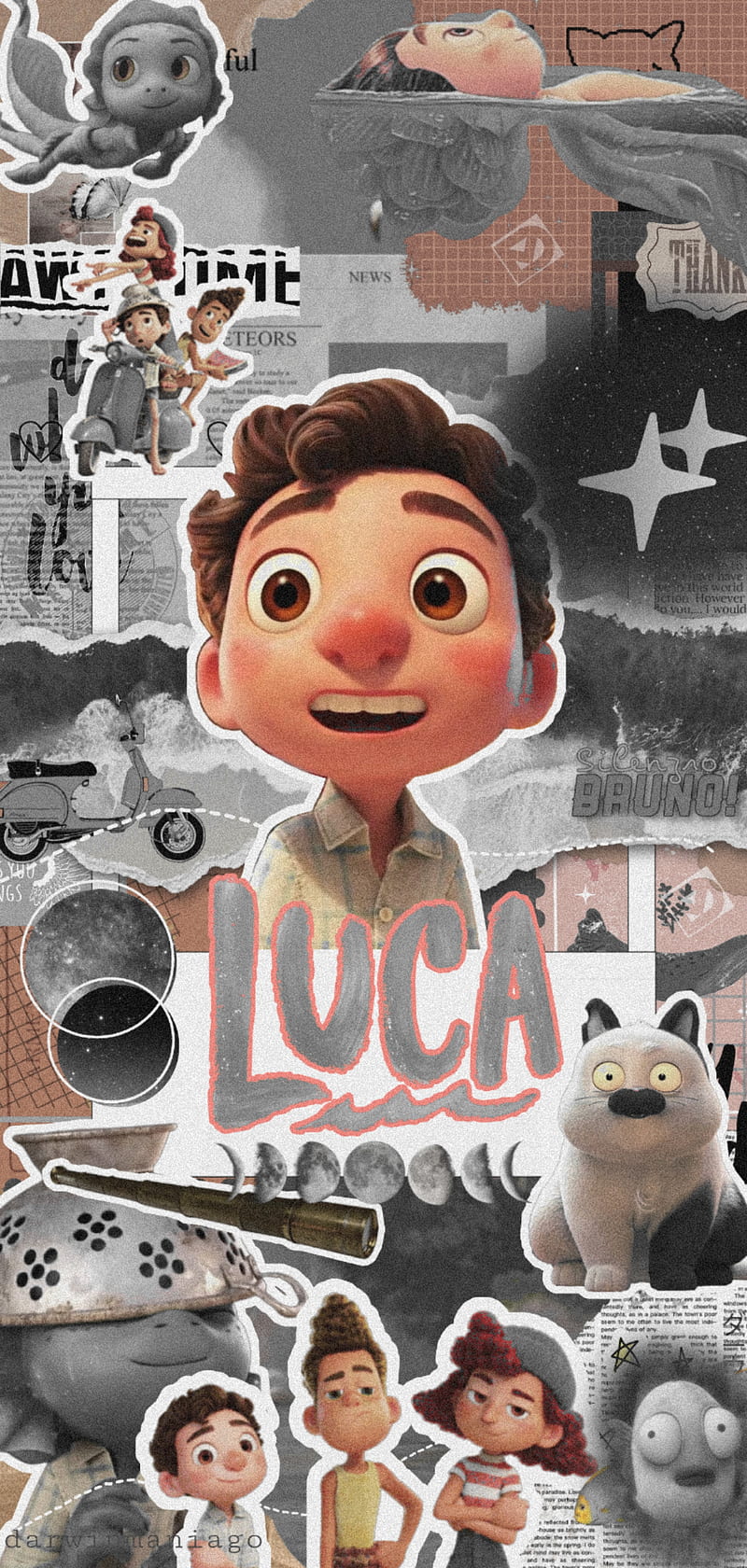 Luca Paguro  Disney pixar movies, Cartoon wallpaper hd, Disney memes