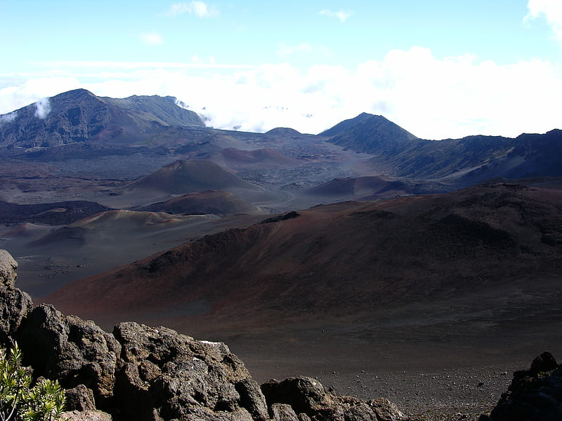 Tallest mountain, Mauna Kea, tallest mountain, dormant, one million years old, snow in winter, HD wallpaper