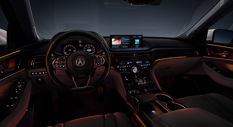 2022 Acura MDX - Interior Ambient Lighting , car, HD wallpaper