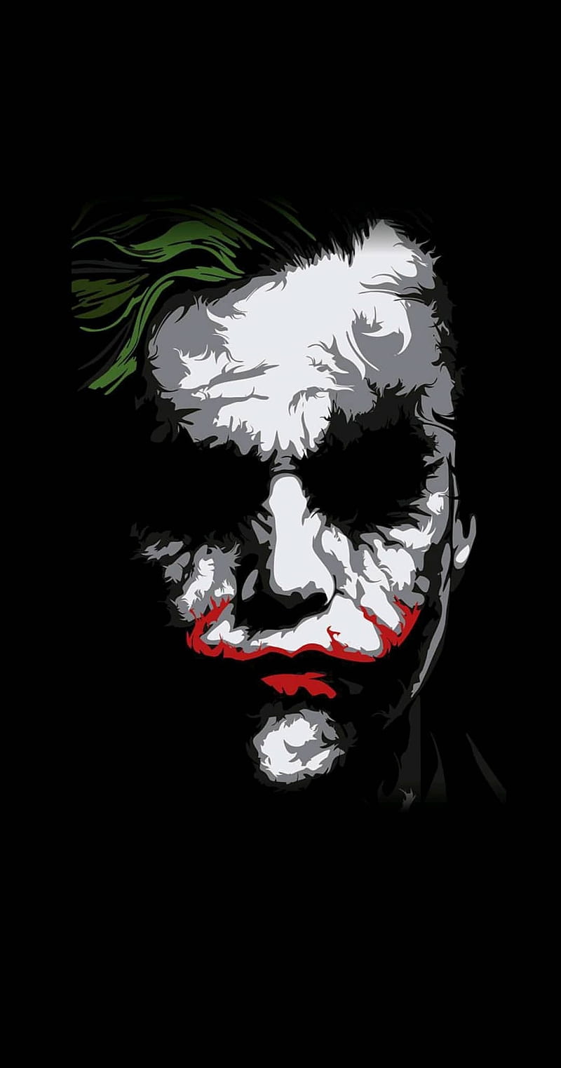 Joker GR, fire, go, horror, johnwick, logo, never, phoenix, settle, skull, HD phone wallpaper
