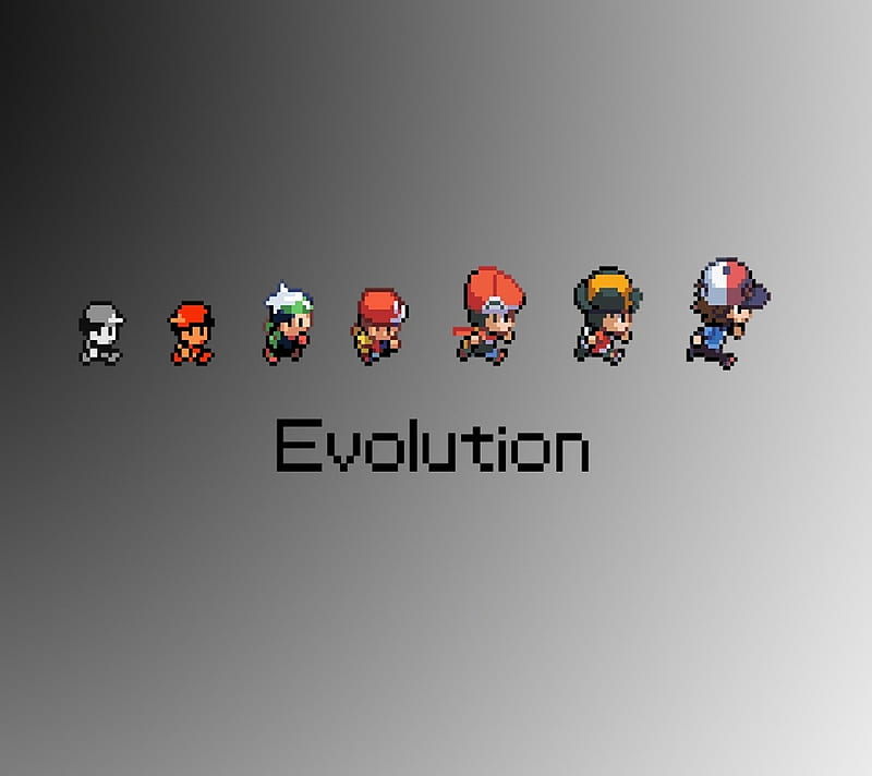 pkmn evolution, nintendo, pokemon, HD wallpaper