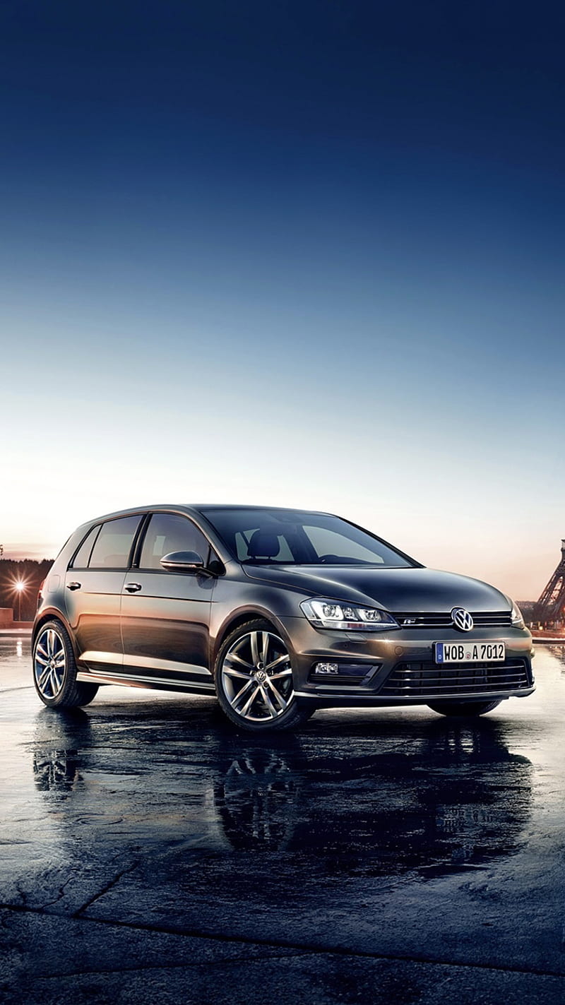 Golf R, auto, car, mk7, vehicle, volkswagen, vw, HD phone wallpaper