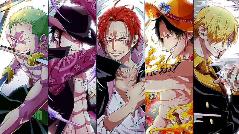 luffy ace and shanks