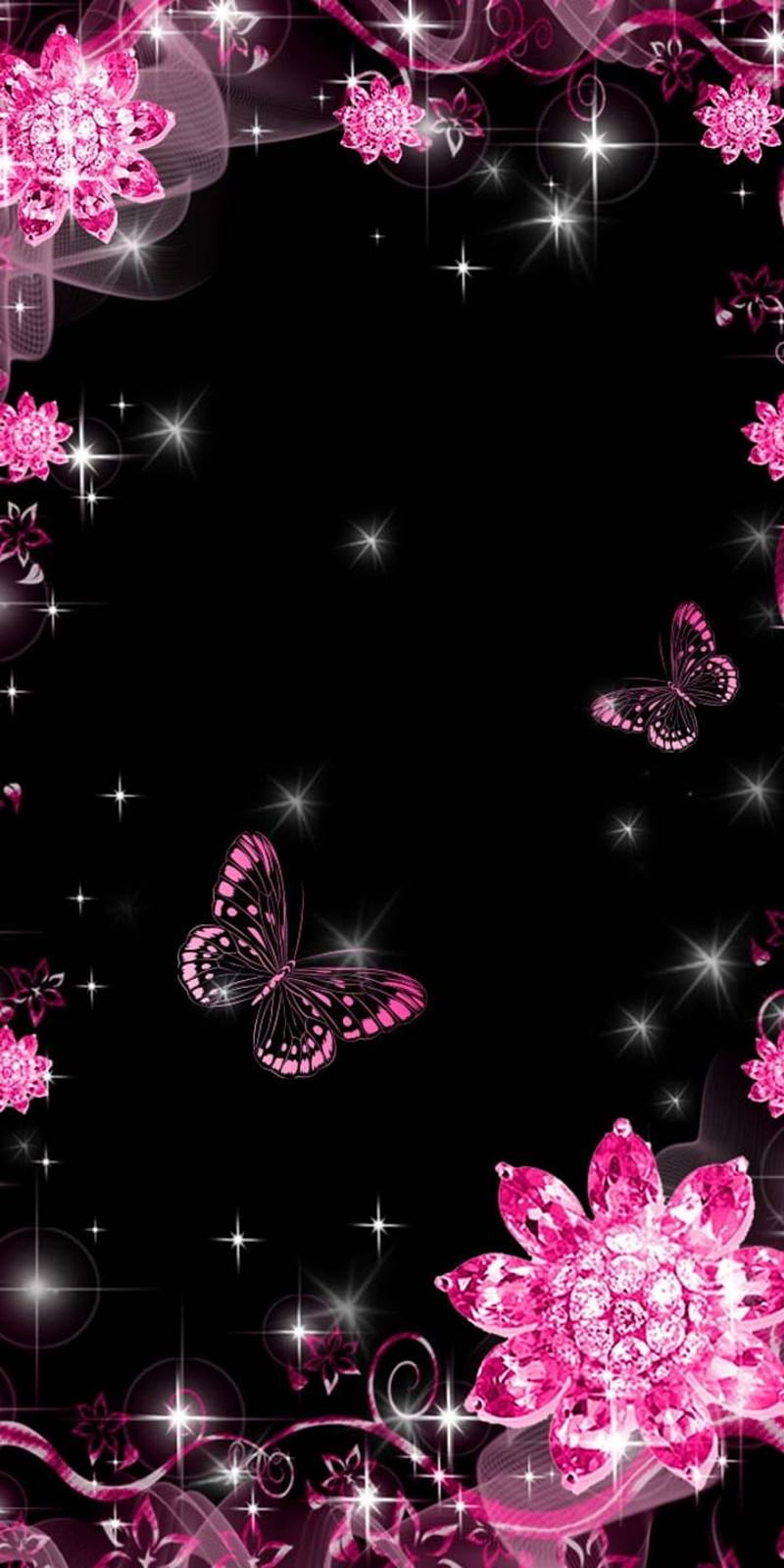 Butterflies, purple, butterfly, HD phone wallpaper