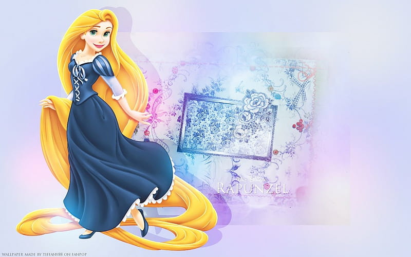 Disney Princess Rapunzel Princess, Disney, Rapunzel, HD wallpaper