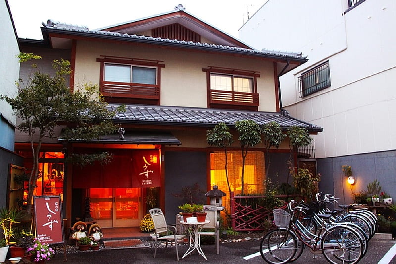 Japanese Ryokan, hotel, japan, house, japanese, ryokan, HD wallpaper