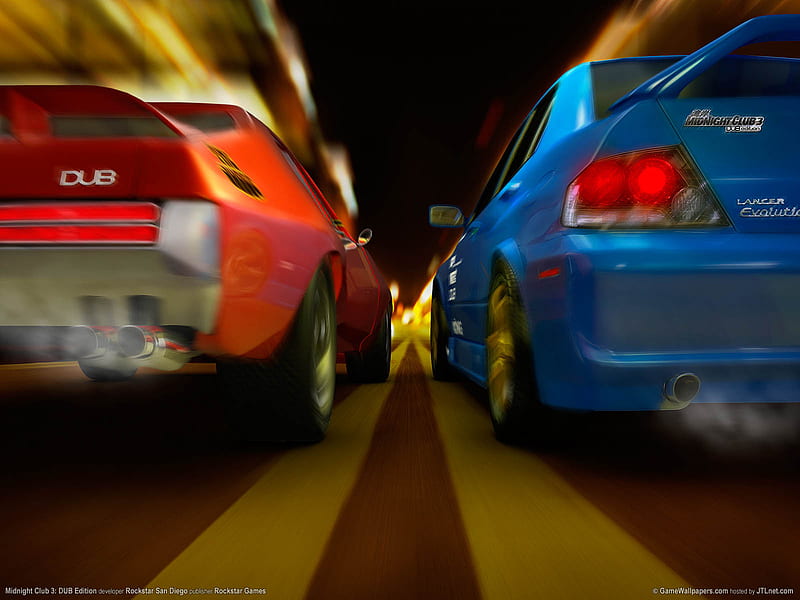 Side By Side, race, racing, game, midnight club, adventure, carros, speed, street, fast, HD wallpaper
