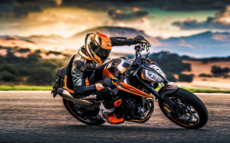 KTM 790 Duke superbikes, 2020 bikes, R, 2020 KTM 790 Duke, austrian motorcycles, KTM, HD wallpaper