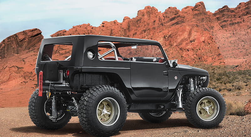 2017 Jeep Moab Easter Safari Concepts Quicksand Concept - Rear Three-Quarter , car, HD wallpaper