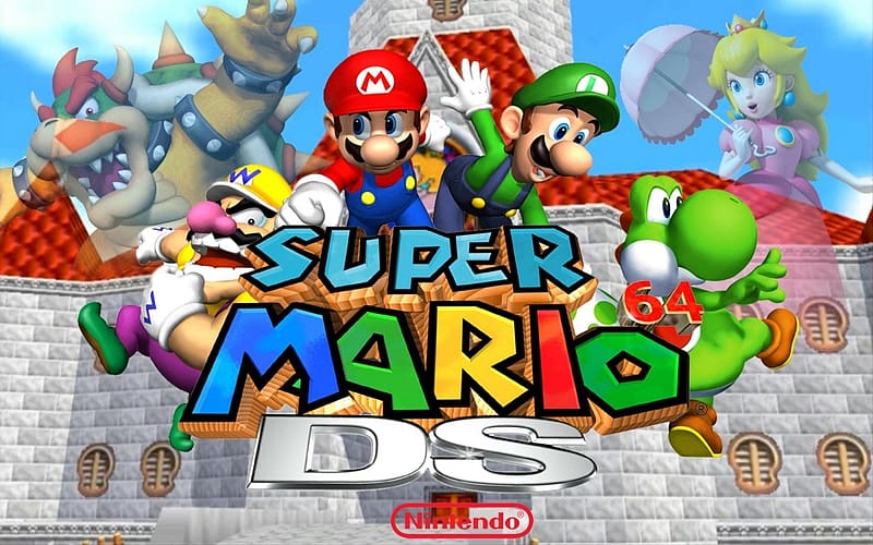 Mario, Video Game, Super Mario 64 Ds, HD wallpaper