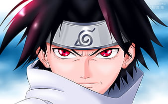 Shisui Uchiha, red eyes, black raven, manga, Shisui of the Body Flicker,  Naruto, HD wallpaper