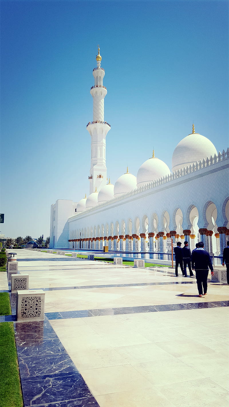 Sheikh zayed grand mosque abu dhabi-Architecture Decoration landscape, HD  wallpaper | Peakpx