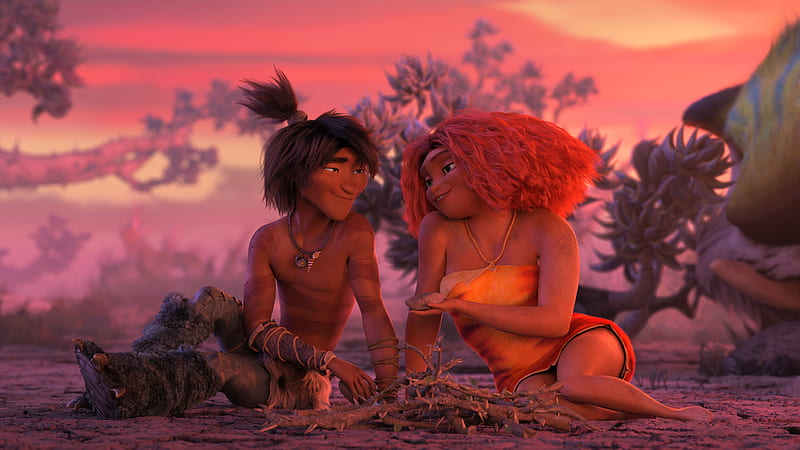 Movie, The Croods: A New Age, Eep (The Croods), Guy (The Croods), HD wallpaper