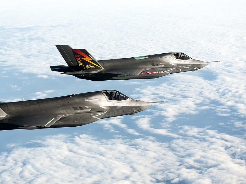 bf 1 f 35 fighters-Military aircraft, HD wallpaper