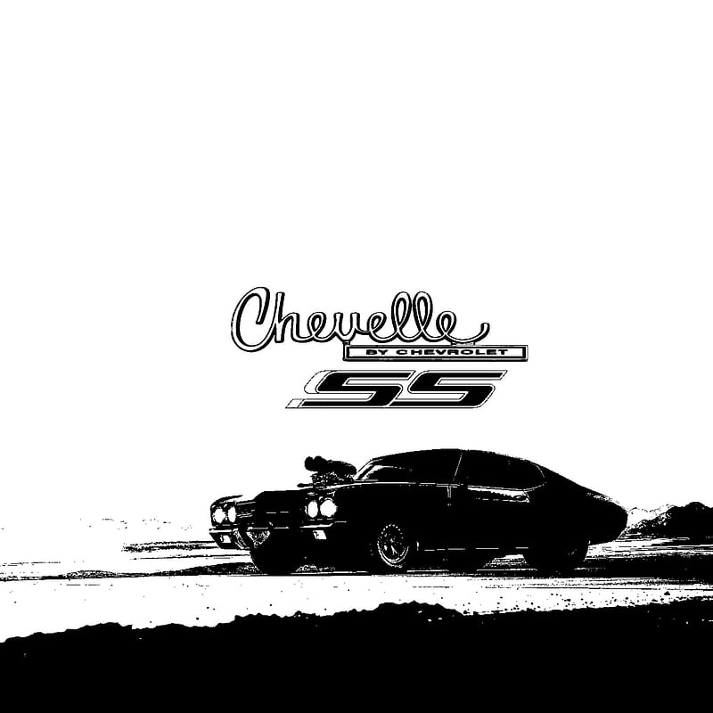 Dark Chevelle SS, carros, fast, tuning, HD phone wallpaper