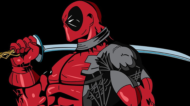 Deadpool Marvel Art, deadpool, movies, marvel-comics, 2016-movies, HD wallpaper