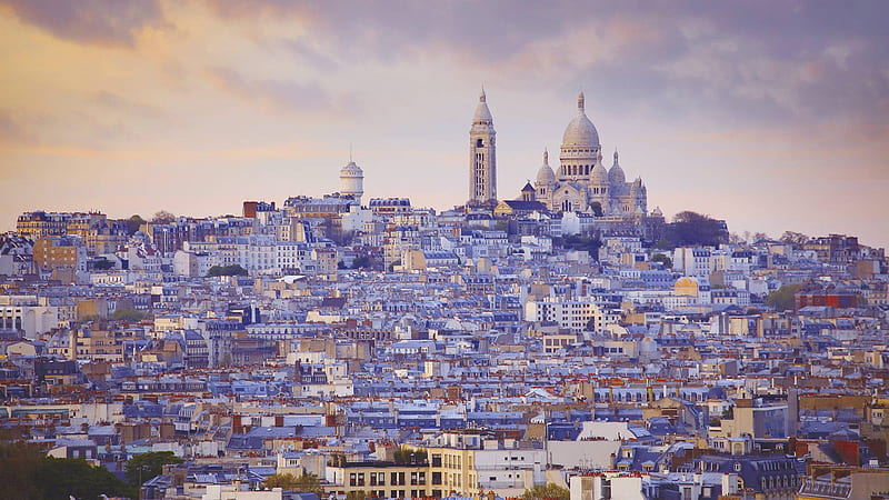 Sacre Coeur Basilica Paris France Travel, HD wallpaper