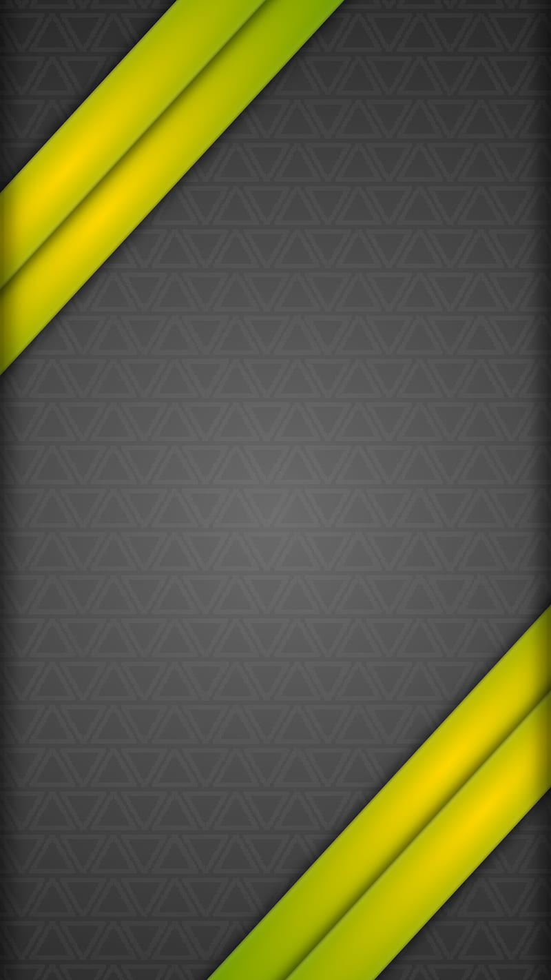 Abstract, background, black, green, yellow, HD phone wallpaper