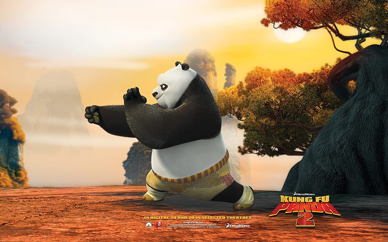 2011 Hollywood movie Kung Fu Panda 2 10, HD wallpaper