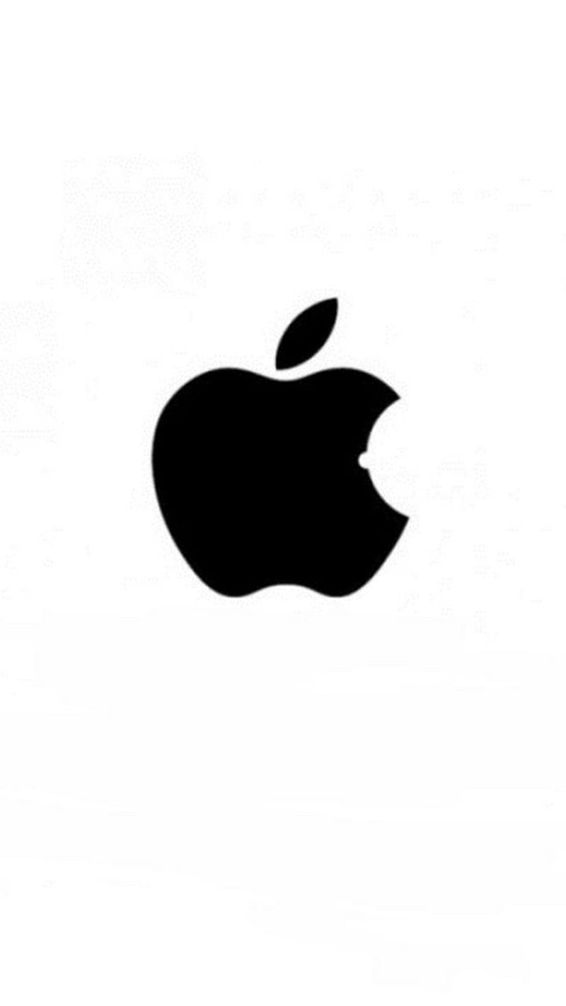 appling, apple, white, nipple, black, breast, iphone, HD phone wallpaper
