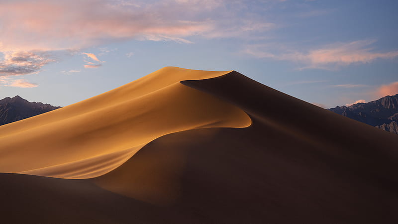 Macos Mojave Day Mode Stock, macos-mojave, macbook-pro, apple, computer, original, day, dunes, stoche, HD wallpaper
