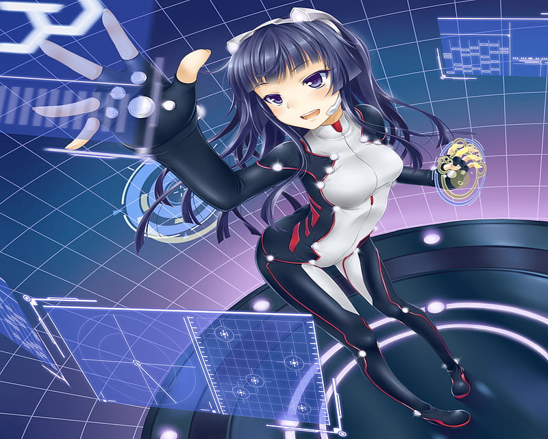 HD anime tech girl wallpapers | Peakpx