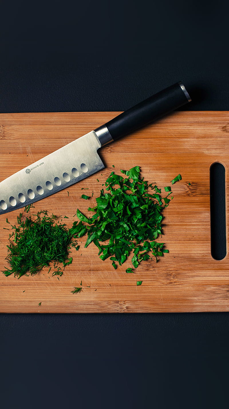 iPhone11 . food knife green kitchen city life, Noze, HD phone wallpaper
