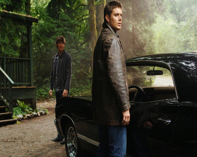 Supernatural TV series, Dean Winchester, Chevy Impala, TV series, Impala, Sam Winchester, HD wallpaper
