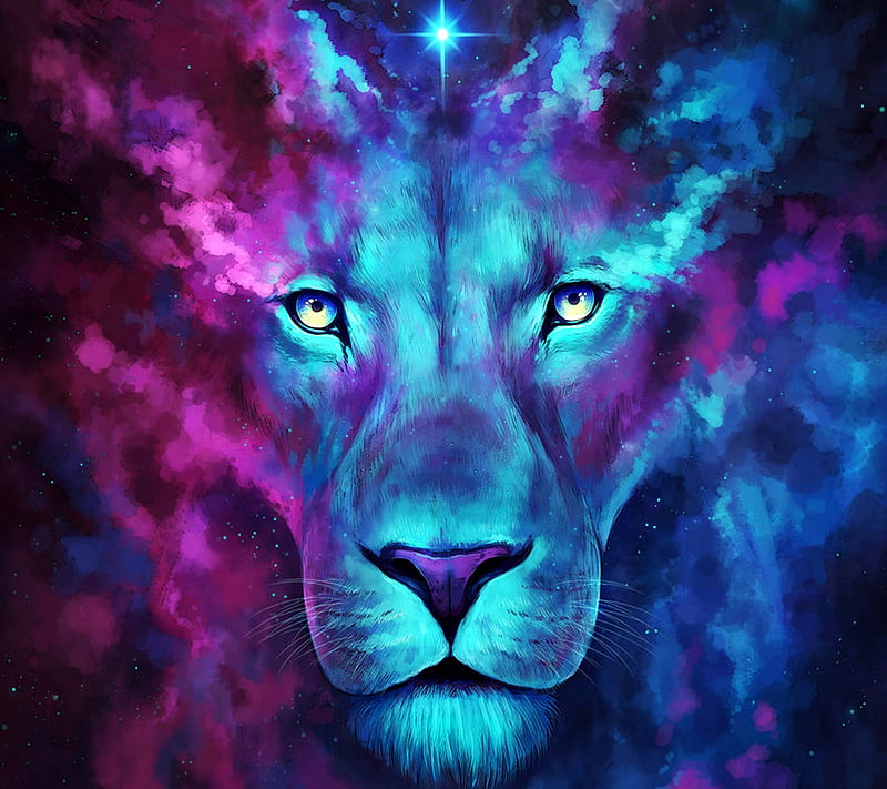 Photograph Light Lion Live Wallpaper - free download