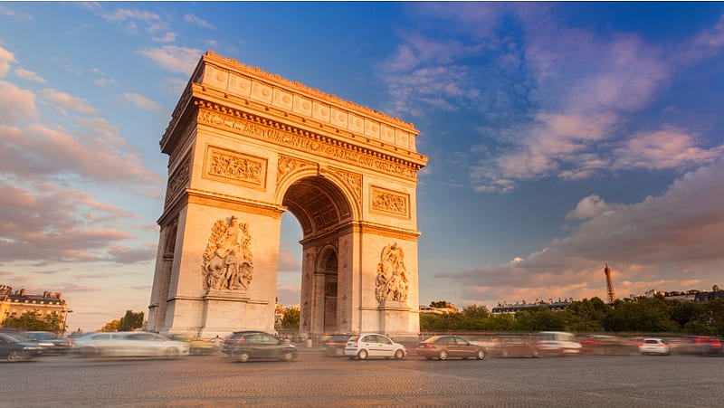 Arc De Triomphe Paris, HD wallpaper