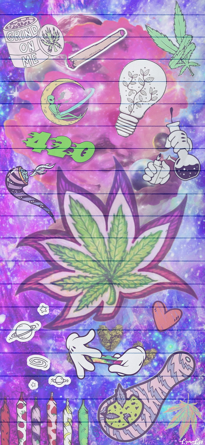 G***a Doodles, 420, art, maryjane, potleaf, stoner, HD phone wallpaper |  Peakpx