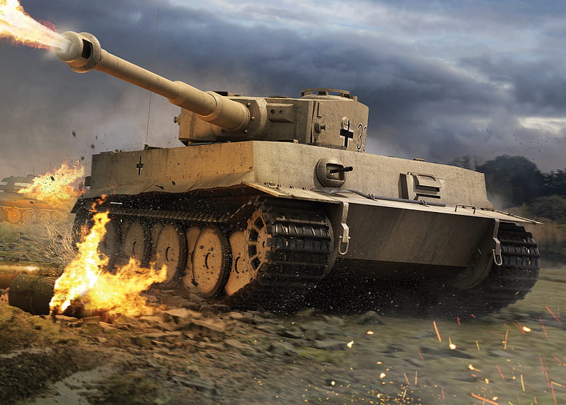 Tanks, Tiger I, Tank, HD wallpaper