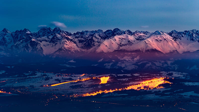 Tatra Mountains Ski Resort, HD wallpaper