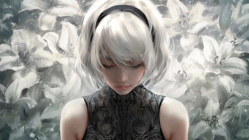 Video Game, NieR: Automata, YoRHa No.2 Type B, HD wallpaper