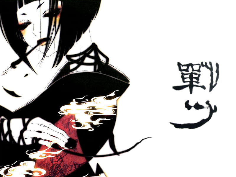 harakiri, japanesse, nice, abstract, girl, HD wallpaper
