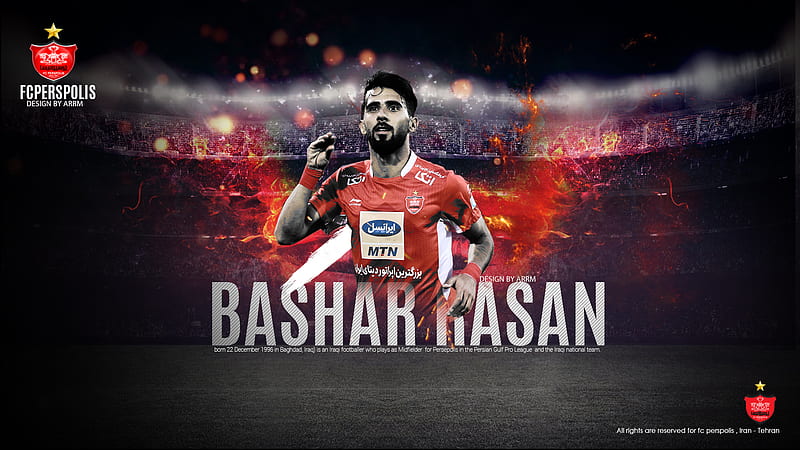 Sports, Bashar Resan, Persepolis F.C., HD wallpaper