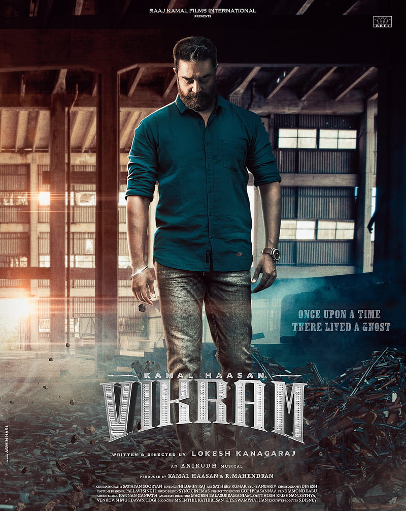Aswin Hari - Here is my Fanmade Poster Design For #Vikram Movie #Ulaganayagan #VikramTitleTeaser / Twitter, HD phone wallpaper