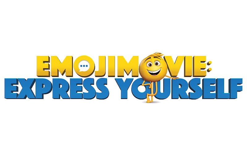 The Emoji Movie, 2017, Express Yourself Gene, New cartoons, HD wallpaper
