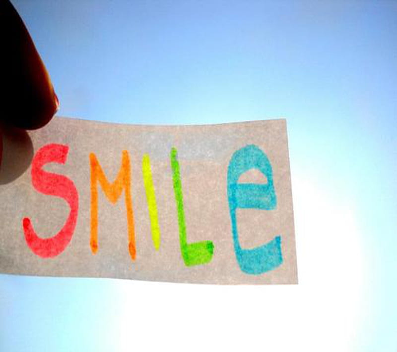 Smile, always, cute, say, tag, HD wallpaper