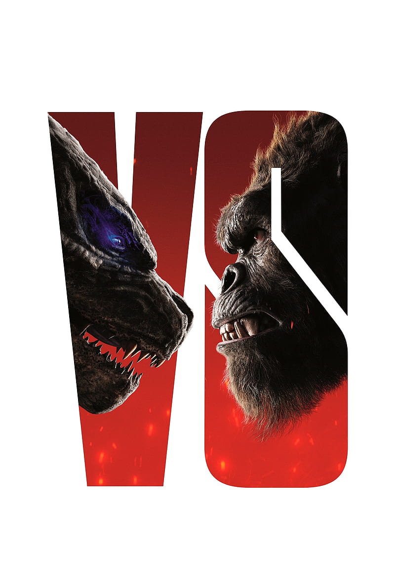 Kong vs Godzilla Poster, HD phone wallpaper