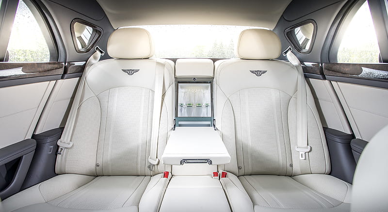 2017 Bentley Mulsanne (Color: Porcelain) - Interior, Rear Seats , car, HD wallpaper