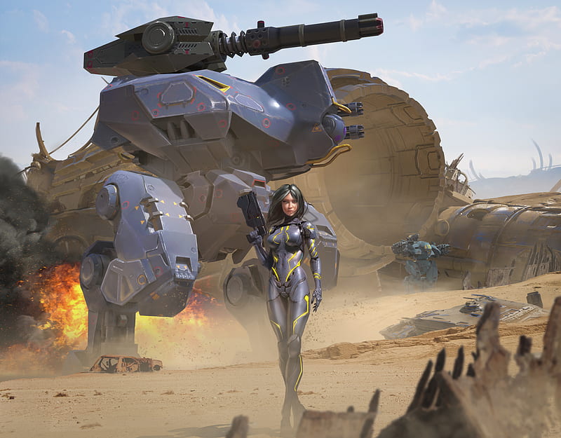 War Robots Poster, HD wallpaper