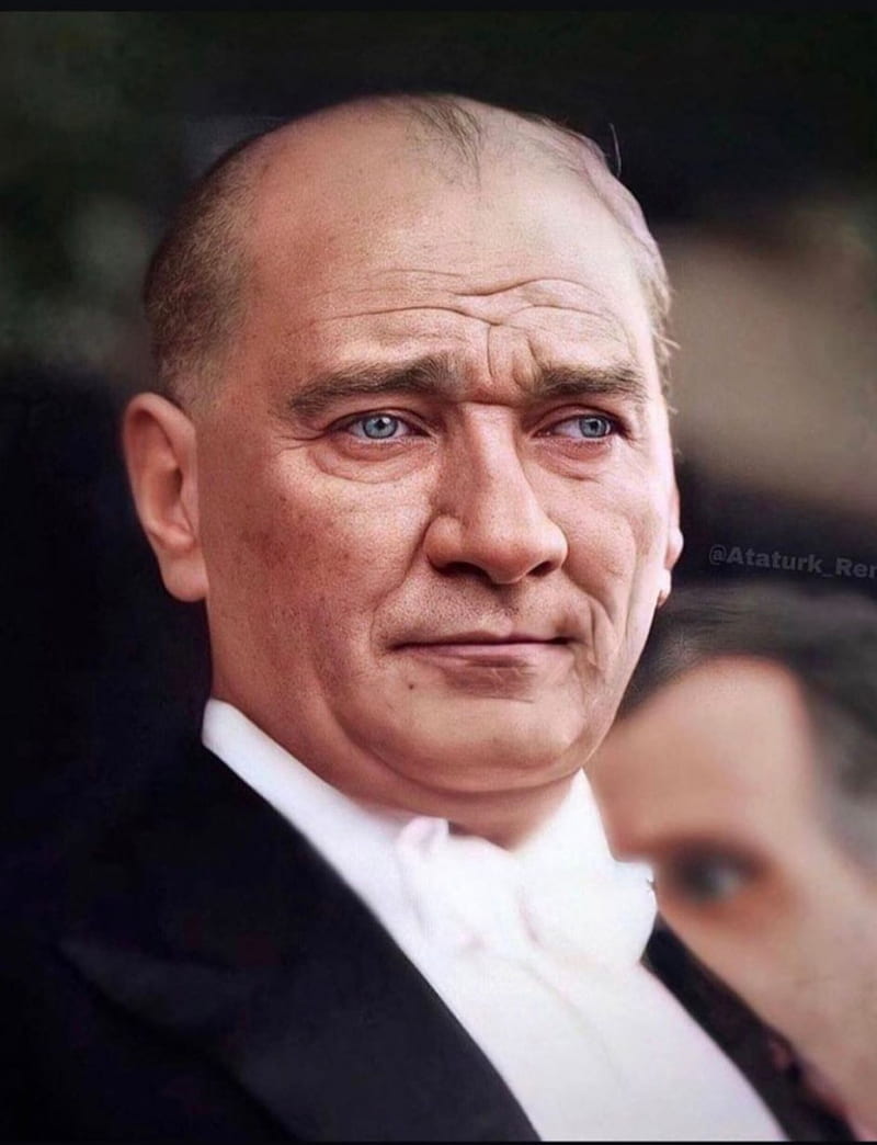 Atatürk, face, ataturk, blueeye, HD phone wallpaper