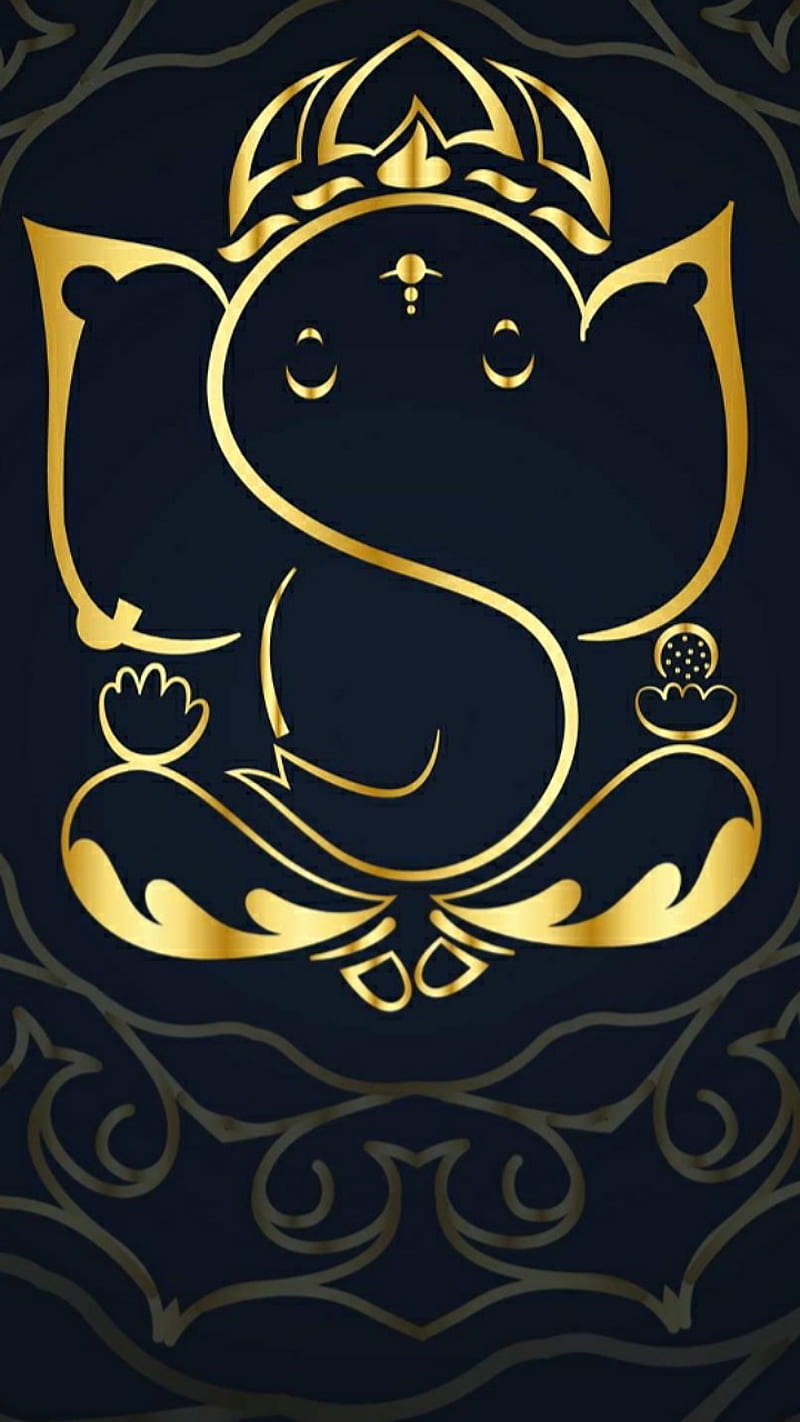 Shree Ganesh, india, lord, mythology, HD phone wallpaper