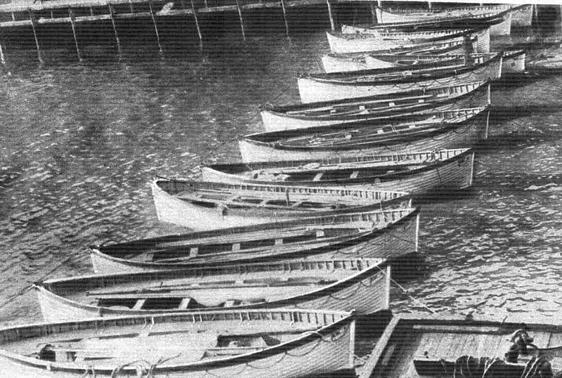 Titanic life boats recovered, life boats, titanic, the titanic, HD wallpaper